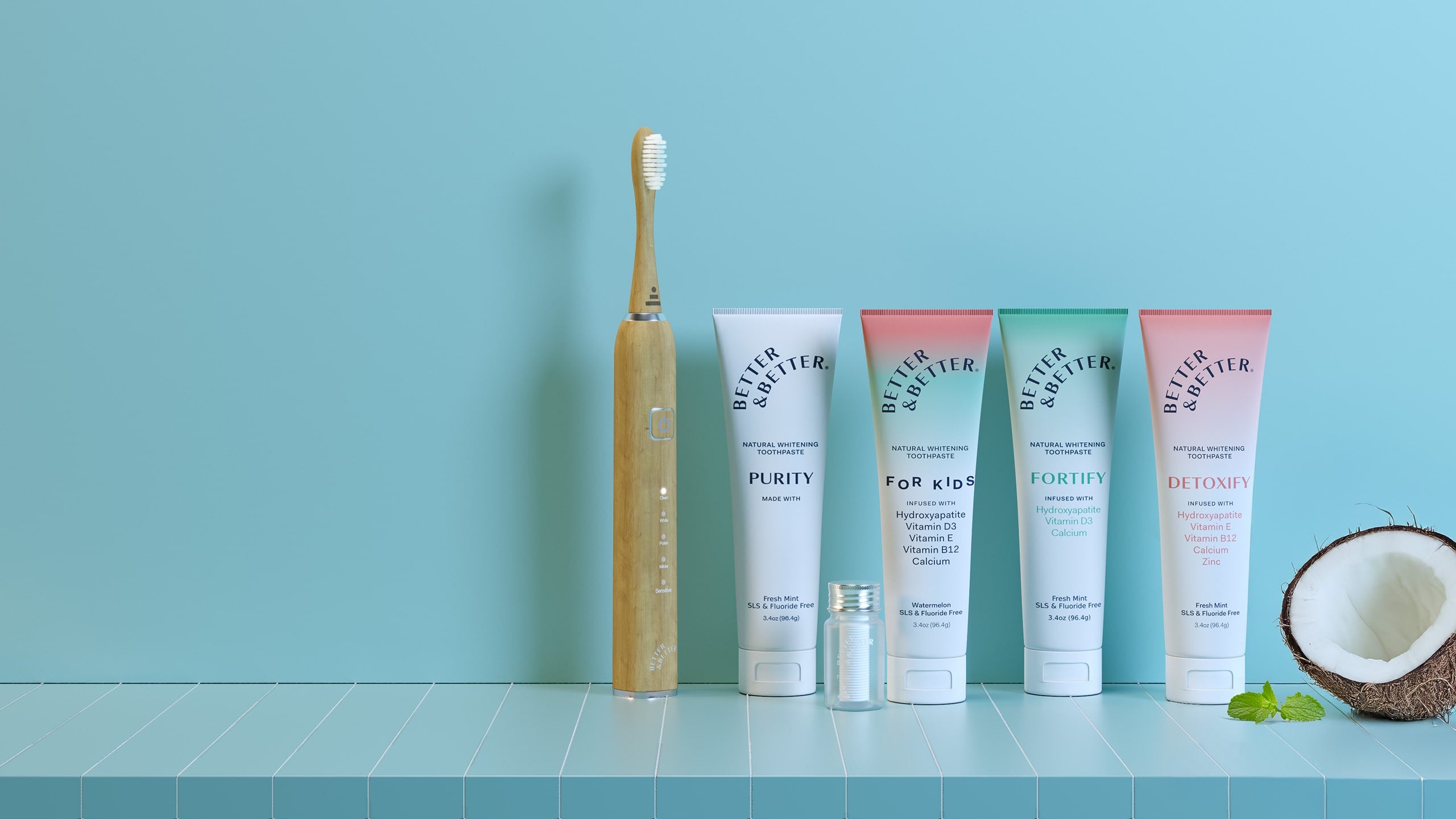 Meet Our 4 New Toothpaste Formulas—All Built to Be Better