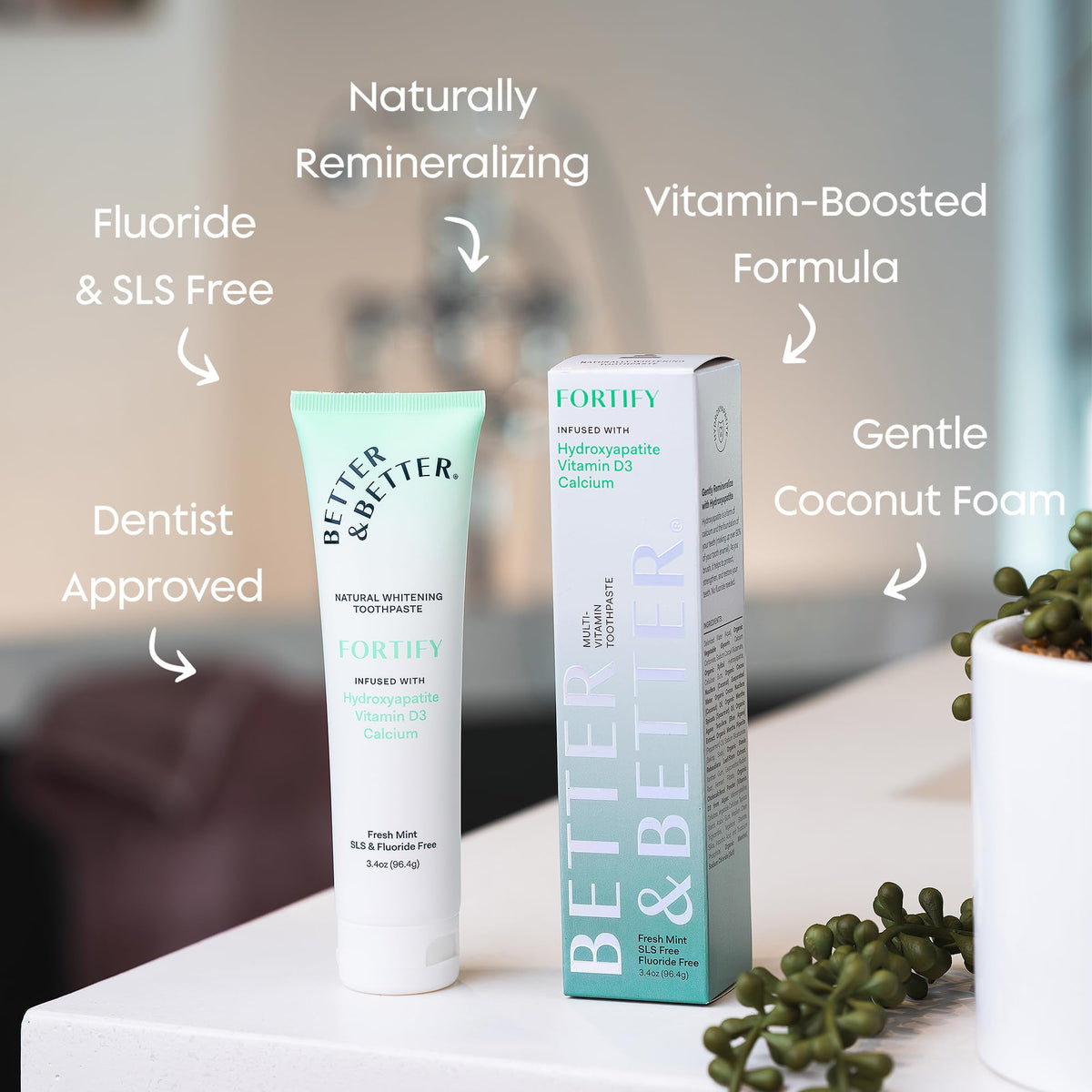 Fortify Vitamin D Toothpaste 3-Pack