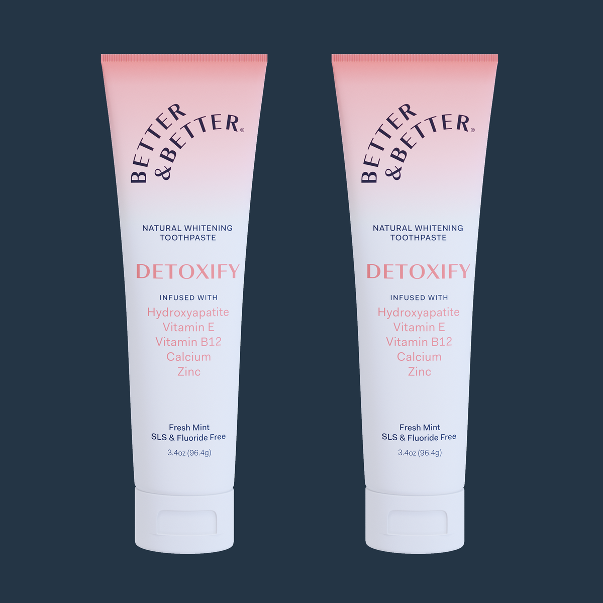 Detoxify Zinc Toothpaste - 2-Pack