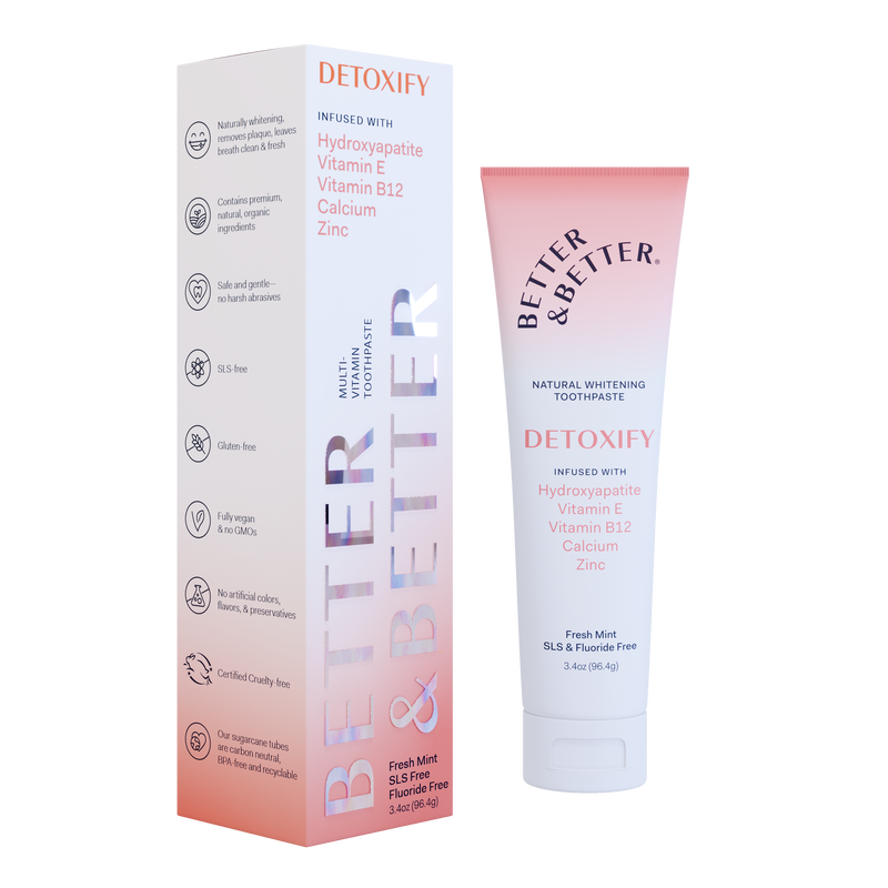 Detoxify toothpaste
