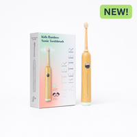 Kids Bamboo Sonic Toothbrush (Green)