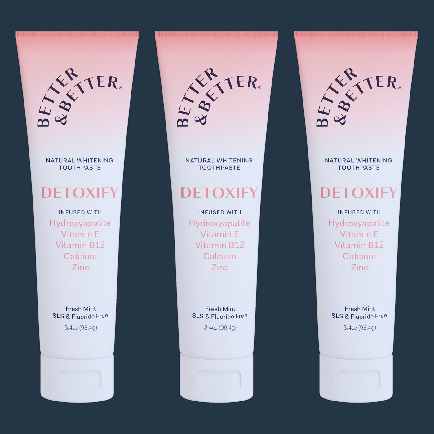 Detoxify Zinc Toothpaste - 3-Pack