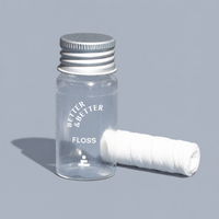 Natural Floss in Glass Jar