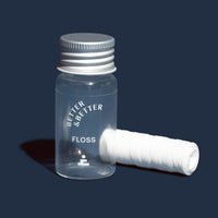 Natural Floss in Glass Jar