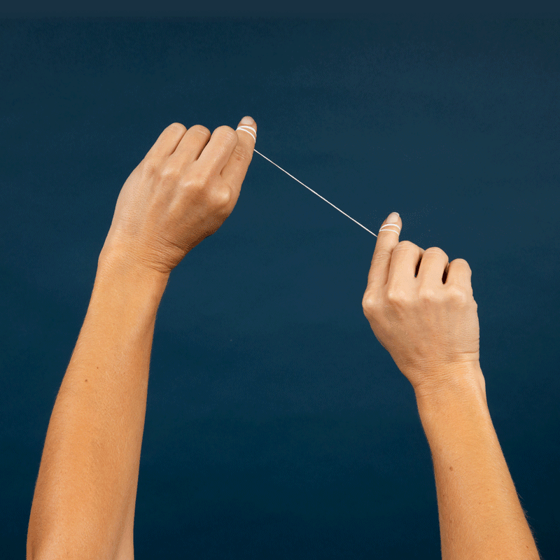 Animated view of the Natural Floss Refill